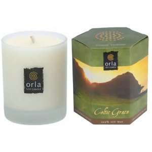    Celtic Grace 100% Soy Wax 35hr Candle  Gift Boxed: Home & Kitchen