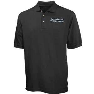    Grand Valley State Lakers Black Pique Polo : Sports & Outdoors