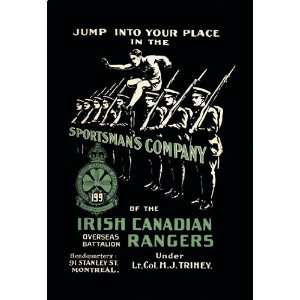  Sportsmans Company (Irish Canadian Rangers) 44X66 Canvas 