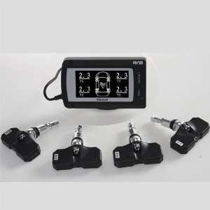  Rupse TPMS Tire Pressure Monitor System with 4 Built in 