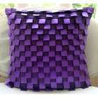 The HomeCentric Purple Harmony   14x14 Inches Decorative Pillow Covers 