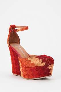 Jeffrey Campbell Bette Fab Platform Wedge   Urban Outfitters