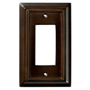BRAINERD 126341 Wood Architectural Single Decorator Switch Wall Plate 