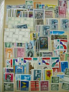 World Stamps Mint No Set And S/S Stock  