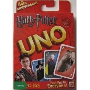    Mattel Harry Potter Uno Card Game   Mattel T8231 Toys & Games