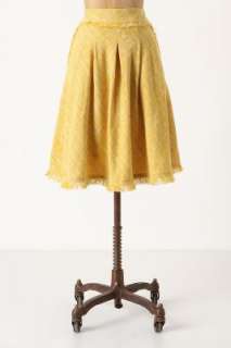 Anthropologie   Buttered Tweed Skirt  