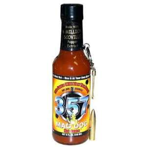 Mad Dog 357 Collectors Edition Hot Sauce with Bullet Spoon, 5 fl oz