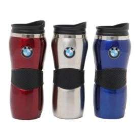 BMW Travel Mugs. Red, Blue or Stainless Steel  