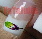   stay on your fingernails a lot longer than regular nail art stickers