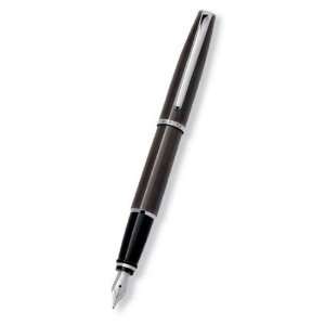  Aurora Pens Style Shiny Gun Metal E13 Fountain Pen, Fine 