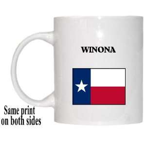  US State Flag   WINONA, Texas (TX) Mug 