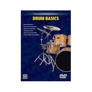  Ultimate Beginner Series Drum Basics   DVD Musical 