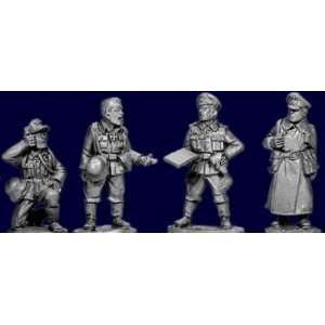   Artizan Designs WWII 28mm German Infantry Command (4) Toys & Games