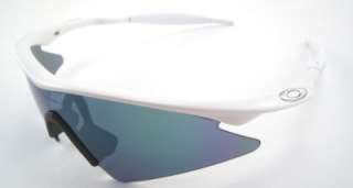 New Oakley Sunglasses M Frame Sweep Polished White w/Jade Iridium #09 