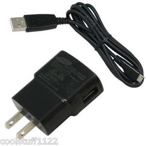 New OEM Samsung Galaxy S3 Wall Charger with OEM Micro USB Data Cable 