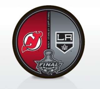 2012 NEW JERSEY DEVILS vs LOS ANGELES KINGS PLAYOFF PUCK #B0L  