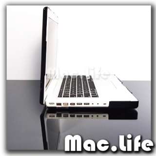 BLACK Hard Case Cover for OLD Macbook White 13 A1181  