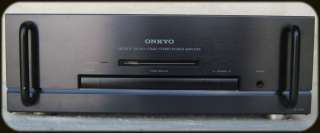 This is an ONKYO M 5300 STEREO POWER AMPLIFIER W/ MANUAL.