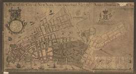 plan of the city of new york from an actual survey anno domini m d 