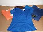   Peaches Style 4440 D Ring V Neck Scrub Top   SEVERAL COLORS AVAILABLE