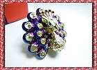   style crystal peacock hairpin accessories clip decor  $ 1 77