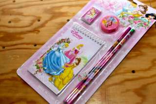 Disney Princess stationery Pencil sharpener rubber pad  