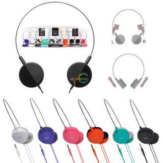 Headphones Headset Stereo Earphones For MP4 PC Ipod   