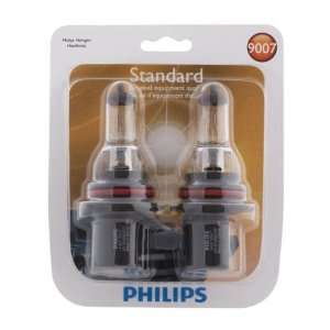   9007 Philips Headlight Bulbs Standard Halogen, Pack of 2 Automotive