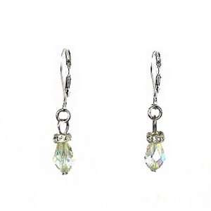   (tm) Crystal Beads   Teardrop ~ Clear AB SERENITY CRYSTALS Jewelry