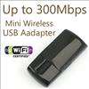 300 Mbps Wireless 802.11N WiFi USB WLAN Network Adapter  