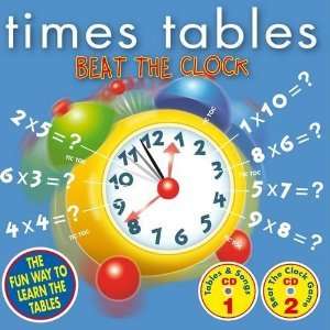 Childrens Learn Times Tables Beat the Clock 2CD &Game  