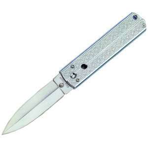  Cold Steel   Triple Action, Stainless Handle, Double Edge 