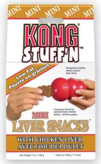Kong Classic Dog Toy Small + Liver Treats Combo Deal  