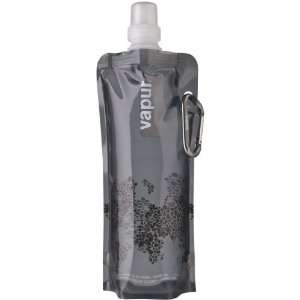  Vapur 16 oz Foldable Water Bottle   Black 