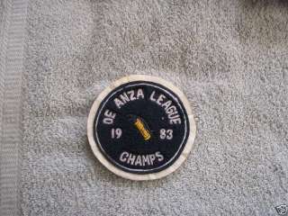Vintage High School Lettermens Jacket Patch Golf  