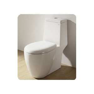  Fresca One Piece Dual Flush Toilet FTL1005 White: Home 