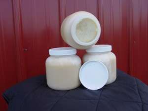 Pure Raw Granulatd Clover Honey 100% Natural Unfilterd Unheatd 3 jars 