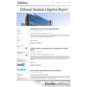  Delaware Business Litigation Report Kindle Store 