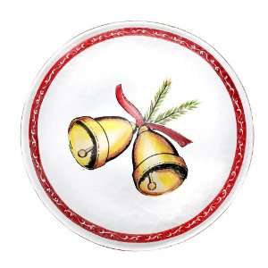   Kosta Boda Annual Collection Christmas Bells Platter: Kitchen & Dining