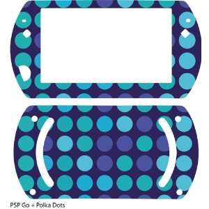  Polka Dots Design Protective Skin for Sony PSP Go 