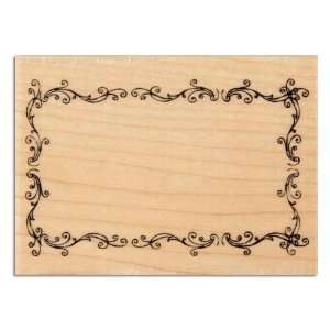  Hampton Art Wood Mounted Rubber Stamp Fleurdy Frame By The 
