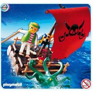  Playmobil Pirate Raft: Toys & Games