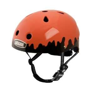 Nutcase Little Nutty Dripping Paint Bike Helmet, Black White, X Small 