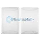 For Samsung Galaxy P7500 Tab 10.1 Clear White TPU Rubber Soft Gel Case 