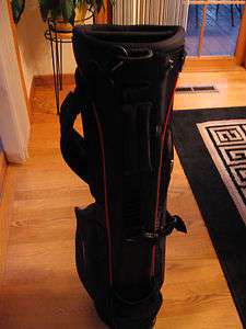Nike Skinny Carry Black/Red Golf Bag (no legs)  NEW  