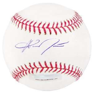  Austin Jackson Autographed Baseball (Near Mint) (DACW COA 