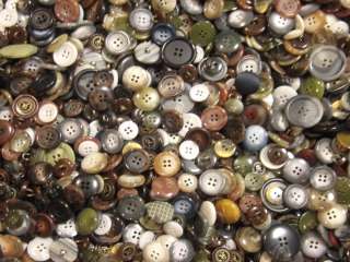 ANTIQUE VINTAGE NEW SEWING BUTTONS CRAFT BULK LOT 20 LBS  