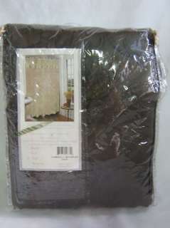 Fabric Shower Curtain Valance Sage  