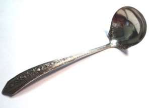 Sterling Silver Small Ladle Wallace Normandie pattern  