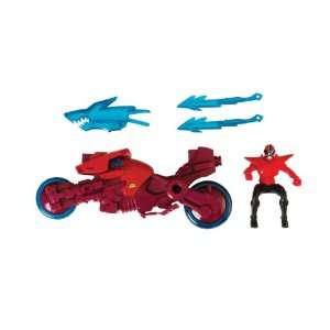  Power Ranger Sword Cycle with Shark Attack Ranger Fire 